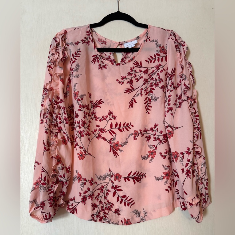 5/$20 Liz Claiborne floral blouse